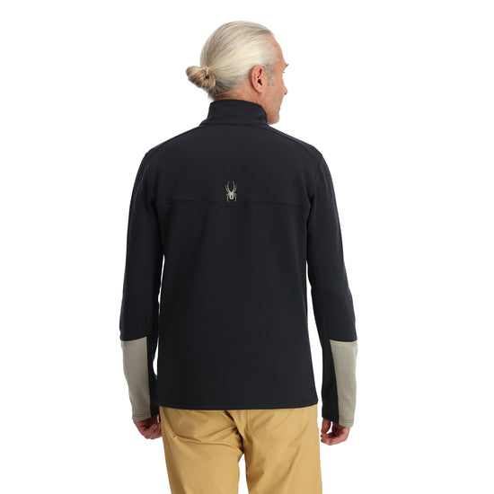 Mens Speed Fleece Half Zip - Black