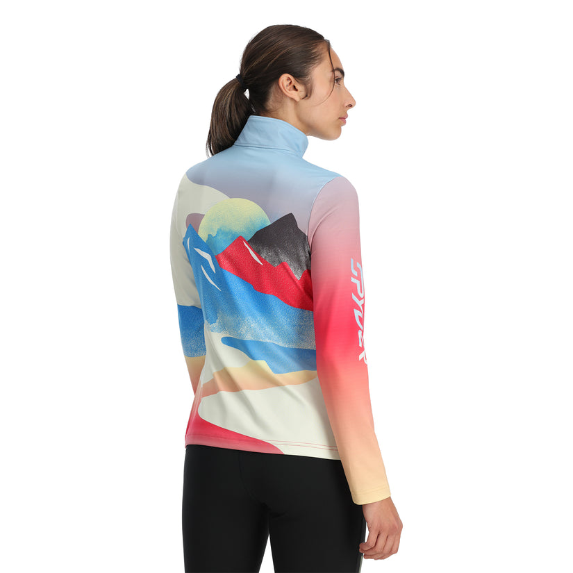 Womens Vivid 1/2 Zip - Multi