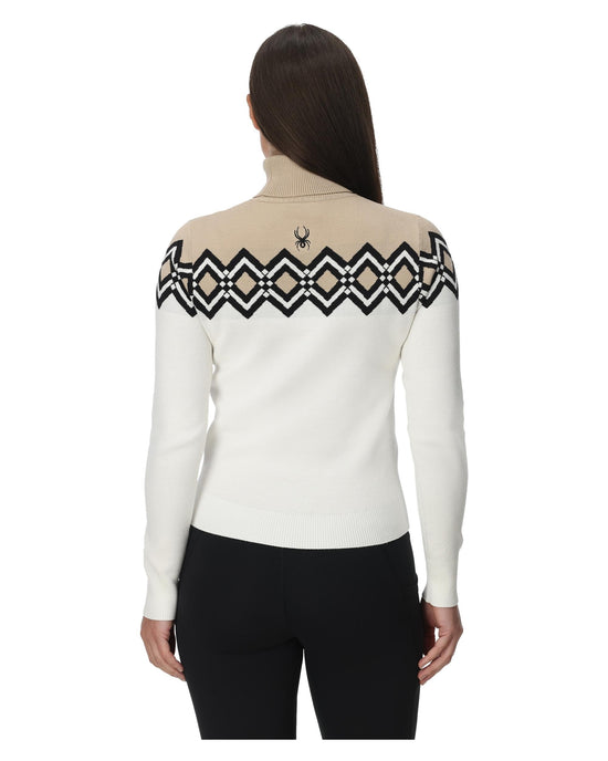Womens Stellar Ski Sweater - White