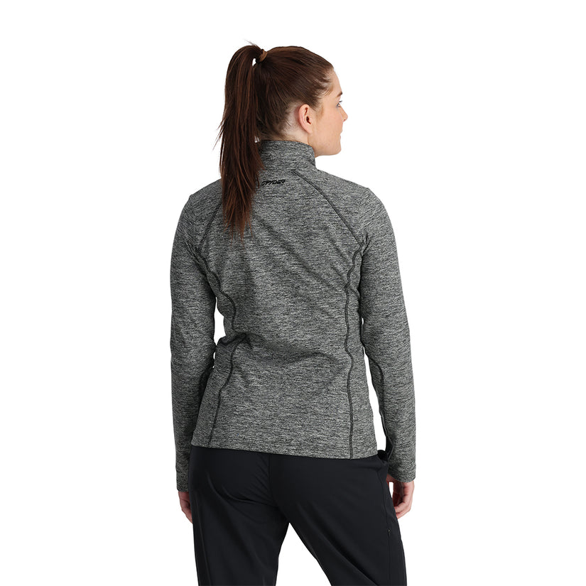 Womens Accord Half Zip - Black (2023)