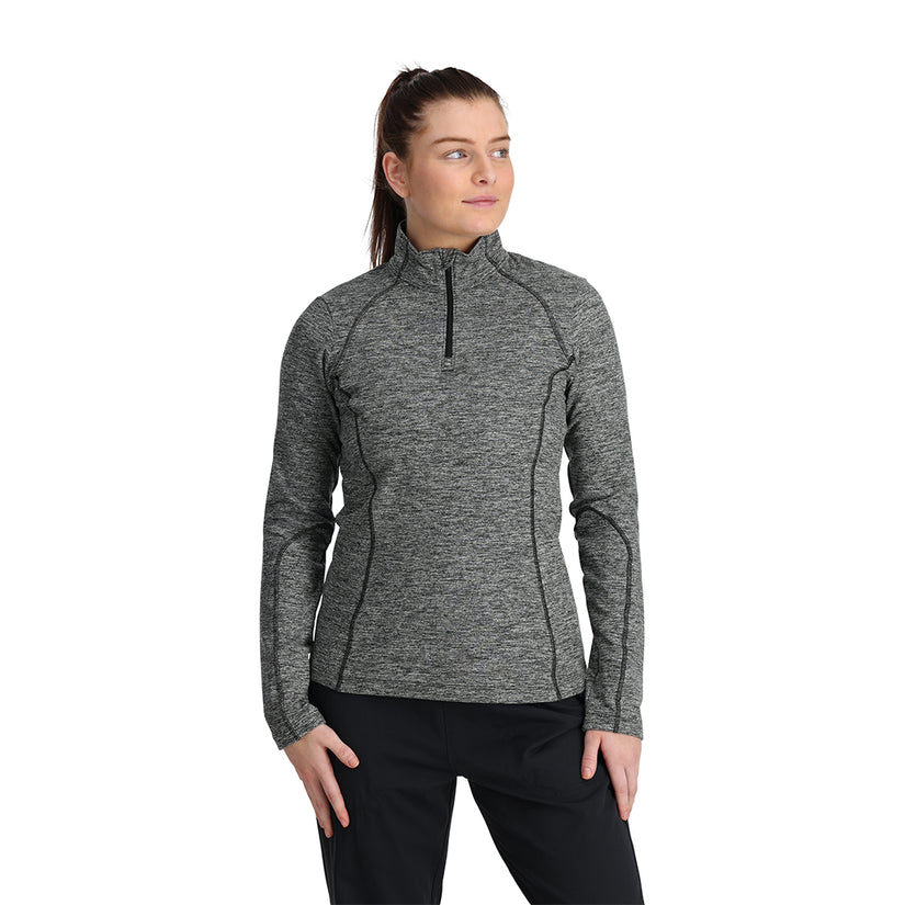 Womens Accord Half Zip - Black (2023)