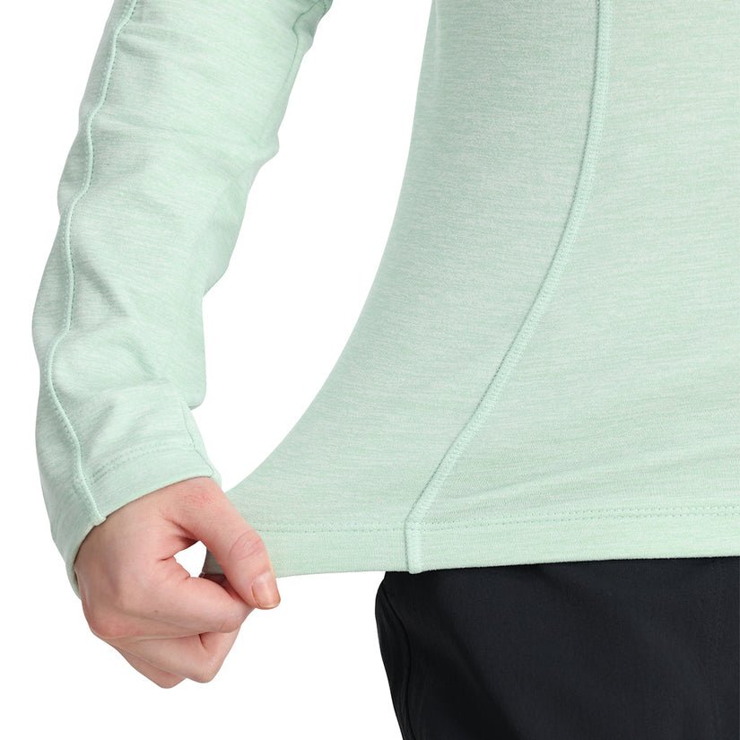Womens Accord Half Zip - Wintergreen (2023)