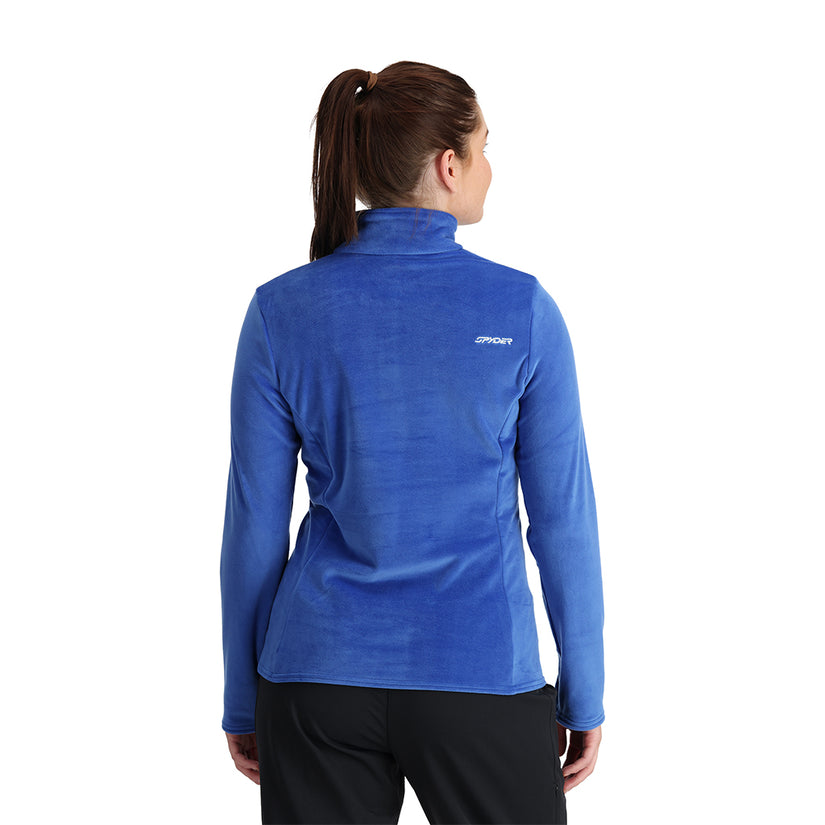 Womens Shimmer Bug Half Zip - Electric Blue (2023)