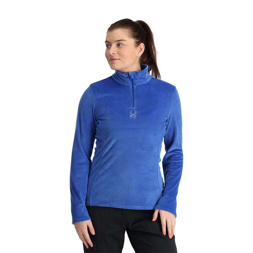 Womens Shimmer Bug Half Zip - Electric Blue (2023)