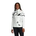 Womens Figure 8 Half Zip - White (2023)