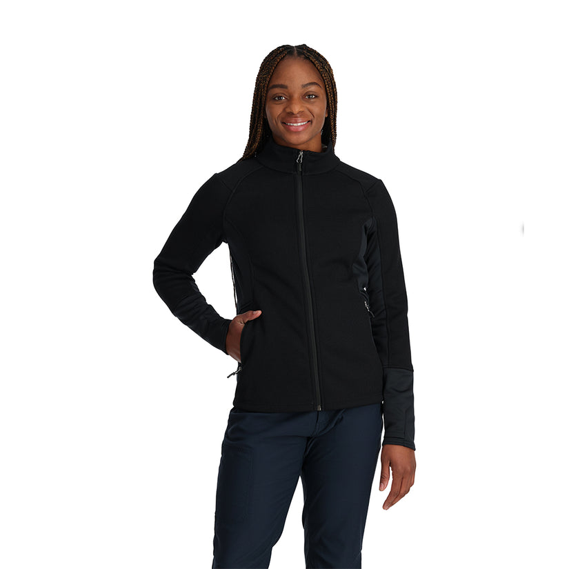 Womens Bandita Full Zip - Black (2023)