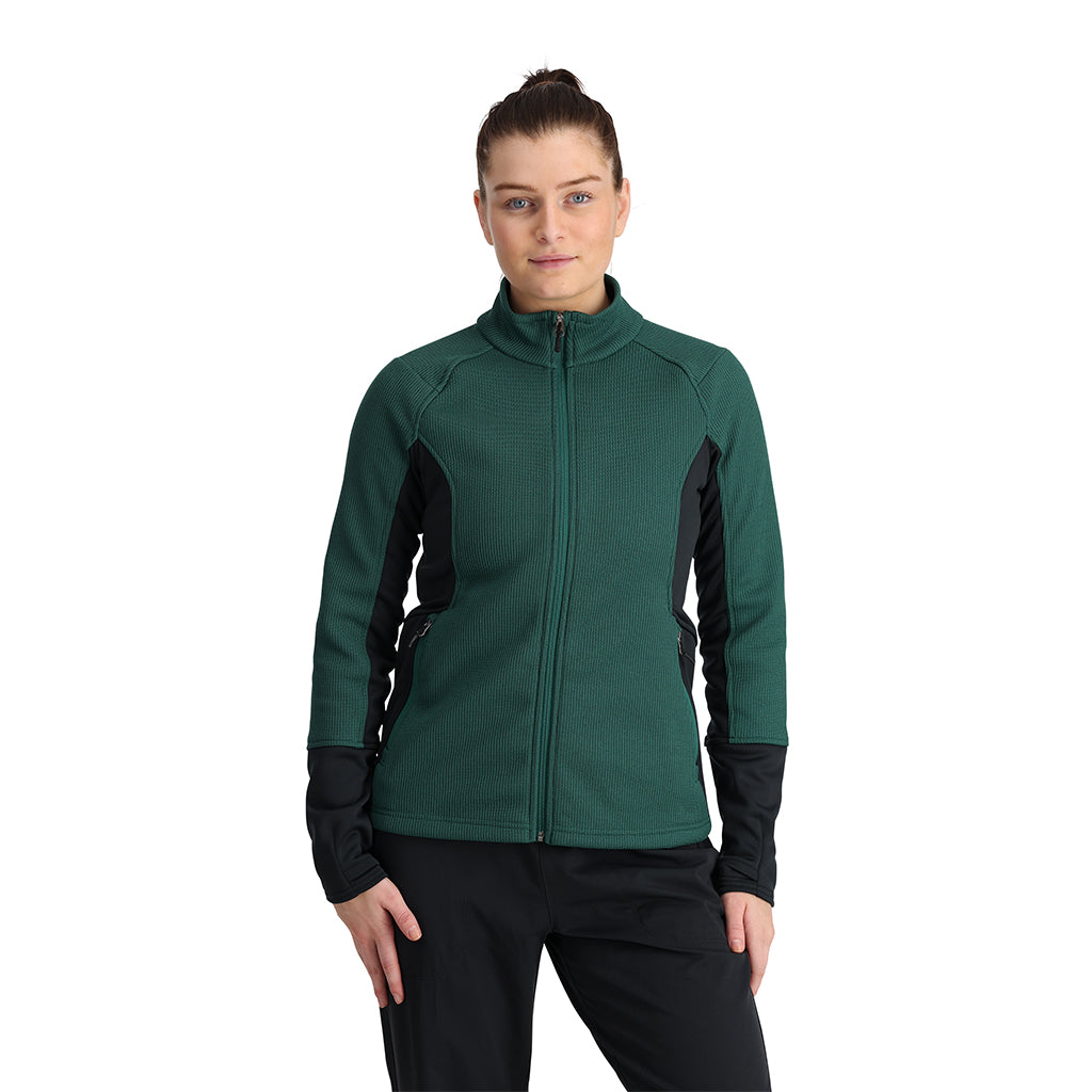 Womens Bandita Full Zip - Cypress Green (2023)