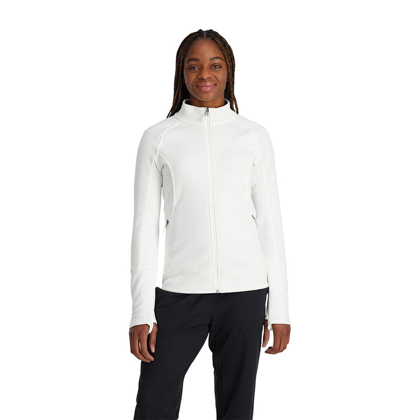 Womens Bandita Full Zip - White (2023)