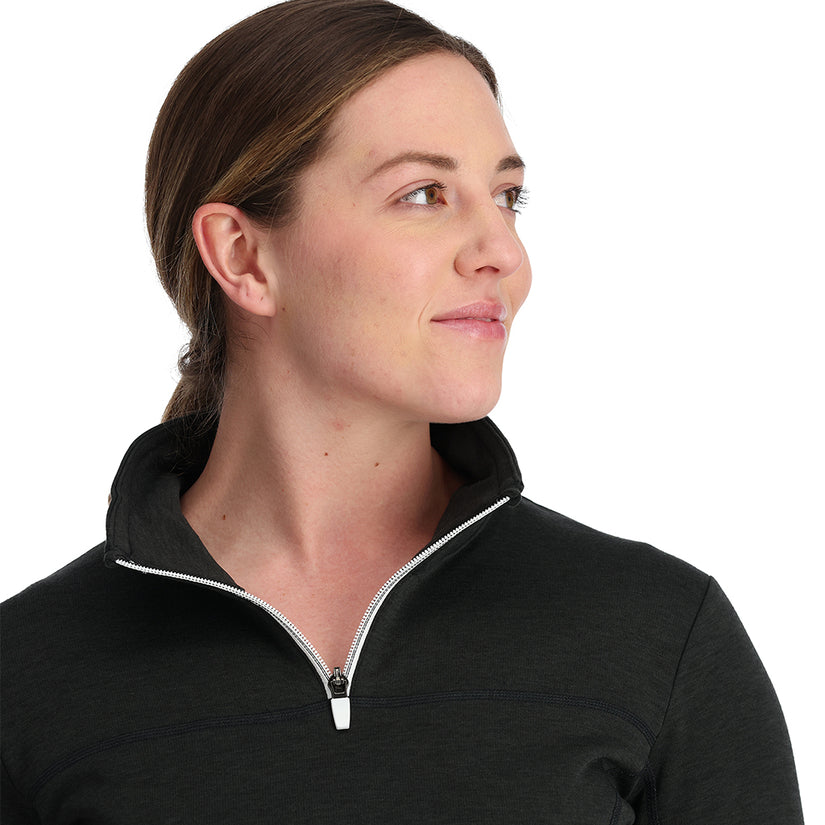 Womens Speed Half Zip - Black (2023)