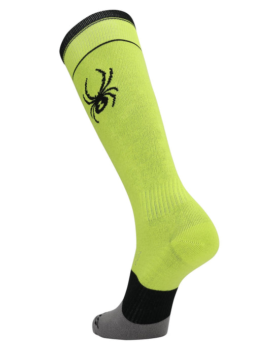 Mens Pro Liner Ski Socks - Lime