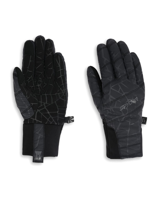 Mens Glissade Hybrid Gloves - Black