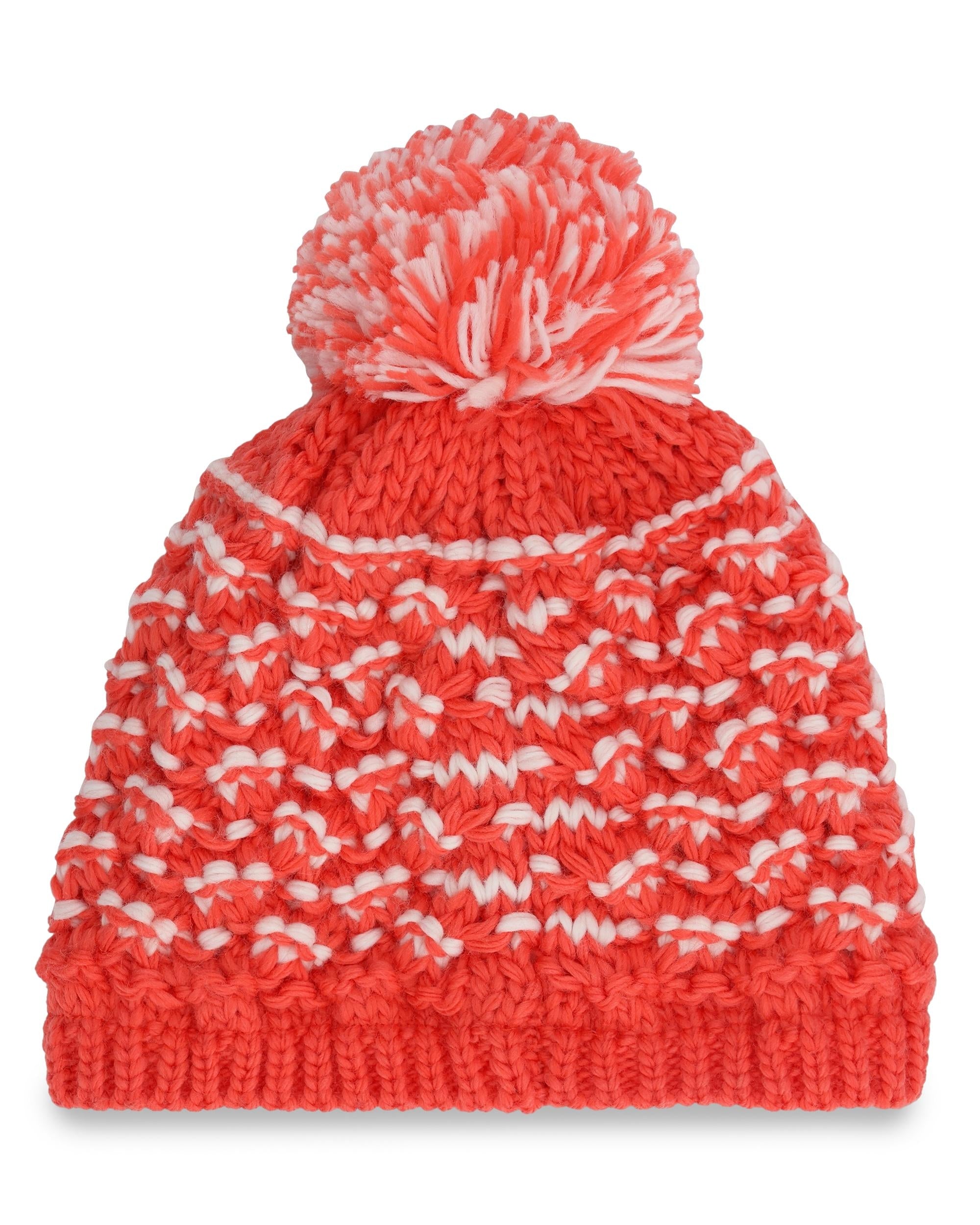Womens Brrr Berry Hat - Coral Haze