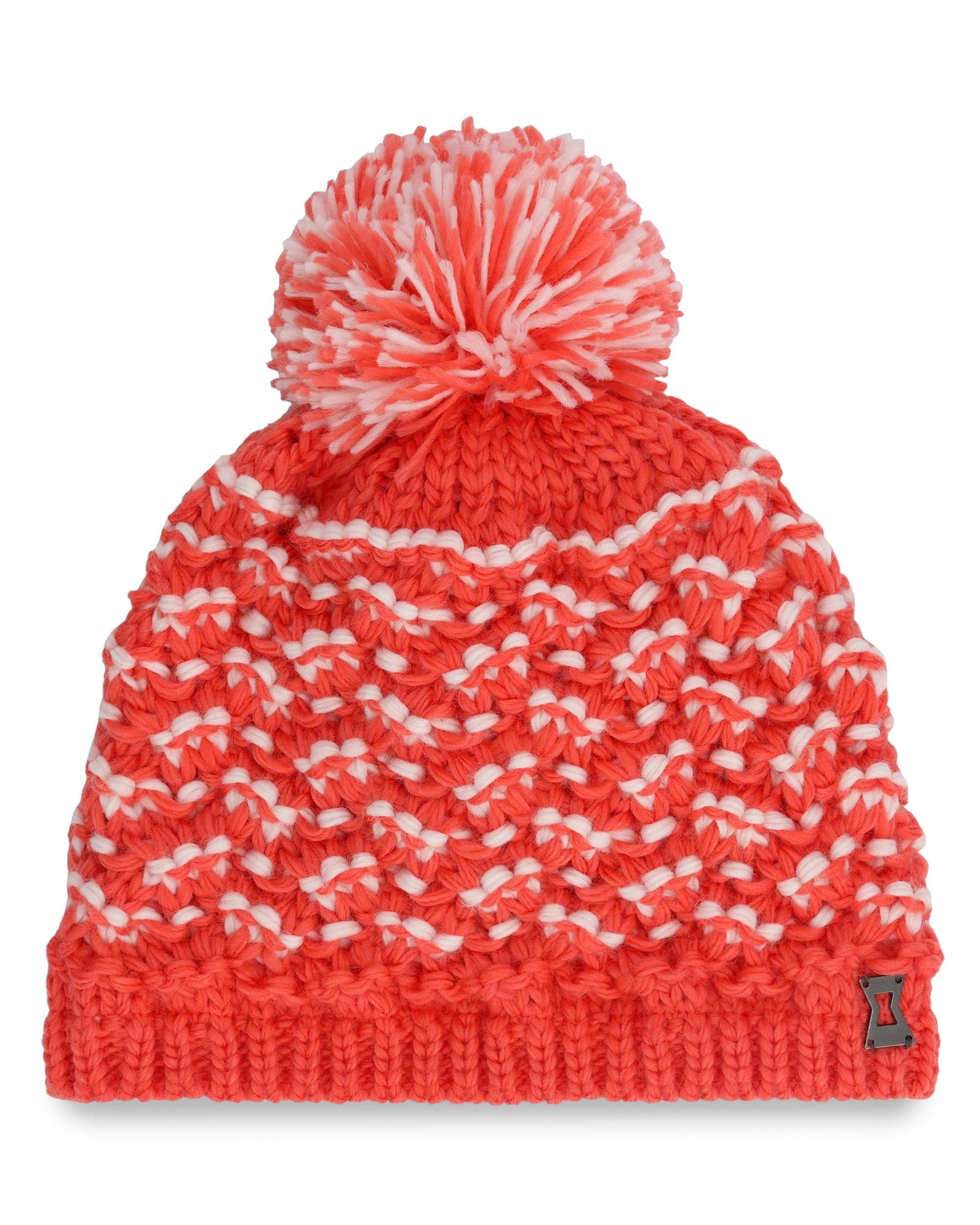 Womens Brrr Berry Hat - Coral Haze