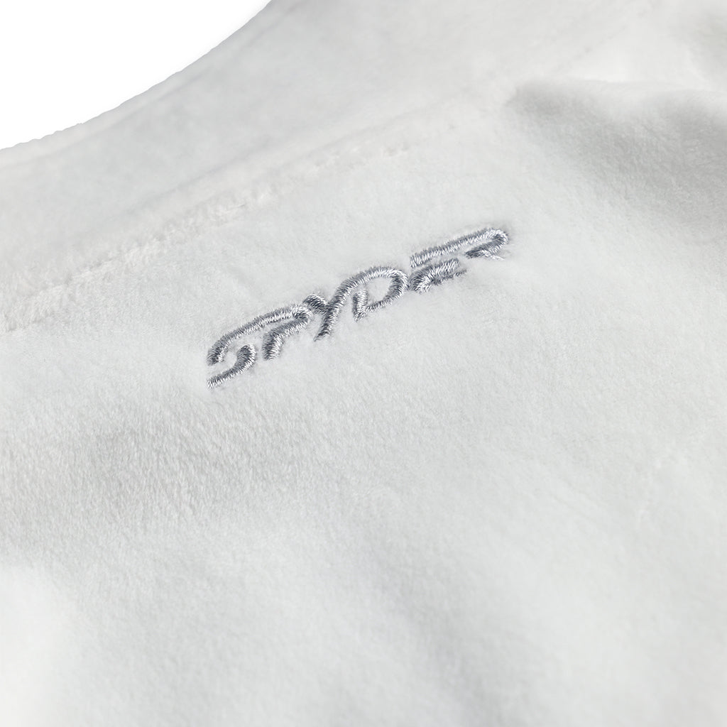 Girls Shimmer Bug 1/2 Zip - White