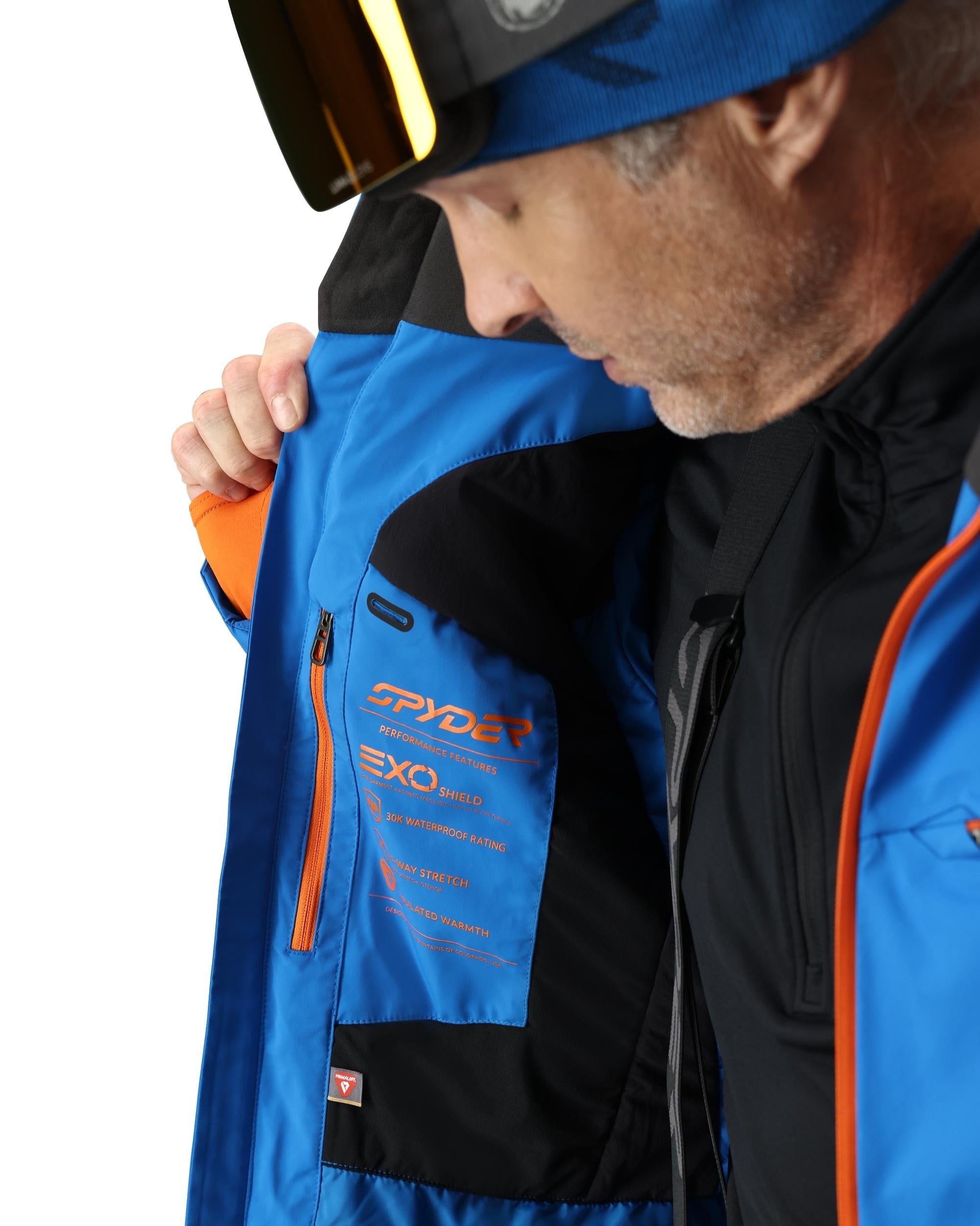 Mens Monterosa Jacket - Cobalt
