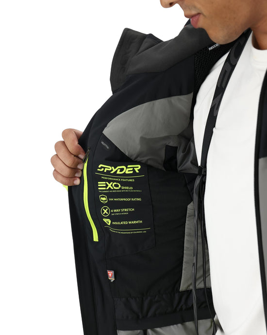 Mens Monterosa Jacket - Storm