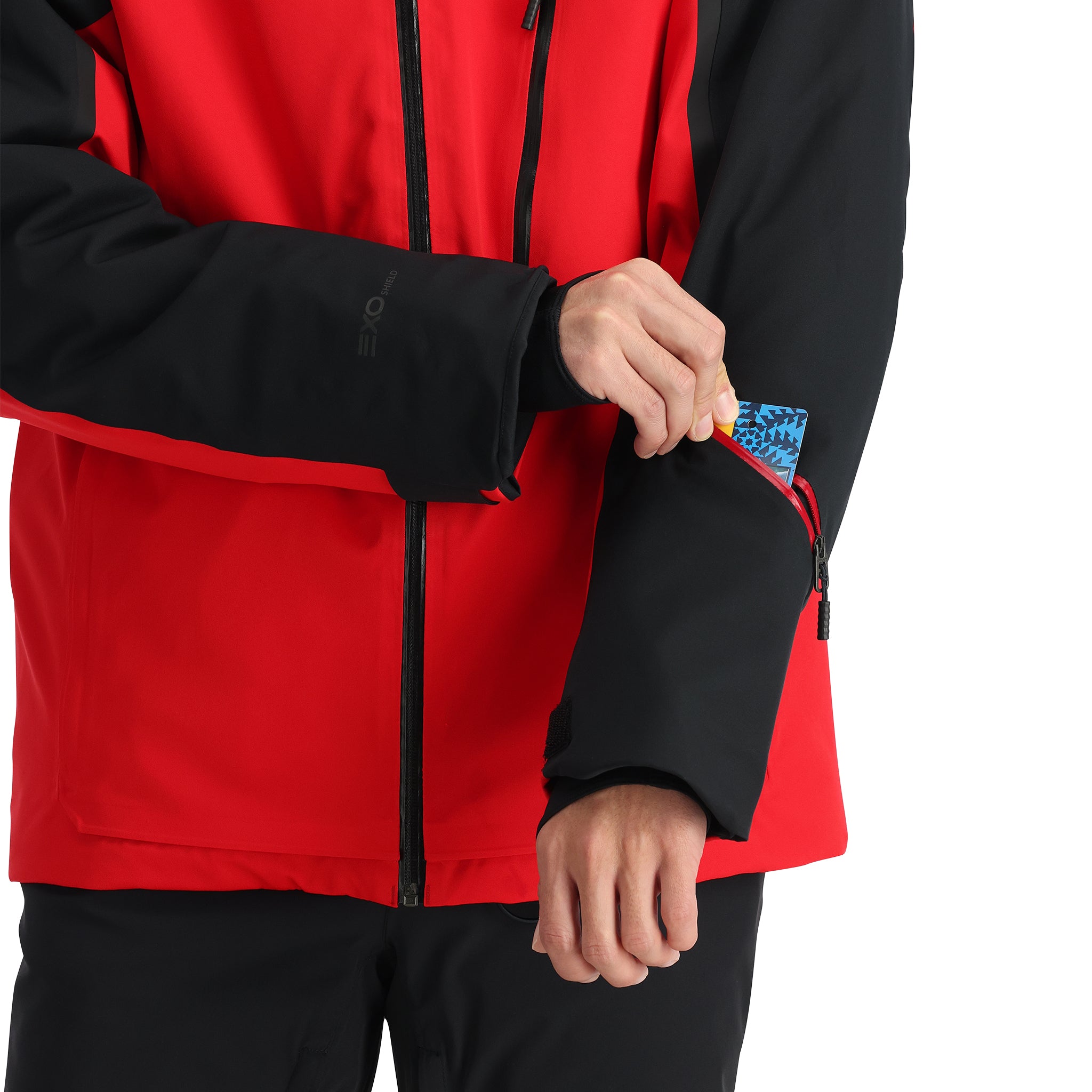 Mens Leader Jacket - Spyder Red – Spyder Australia