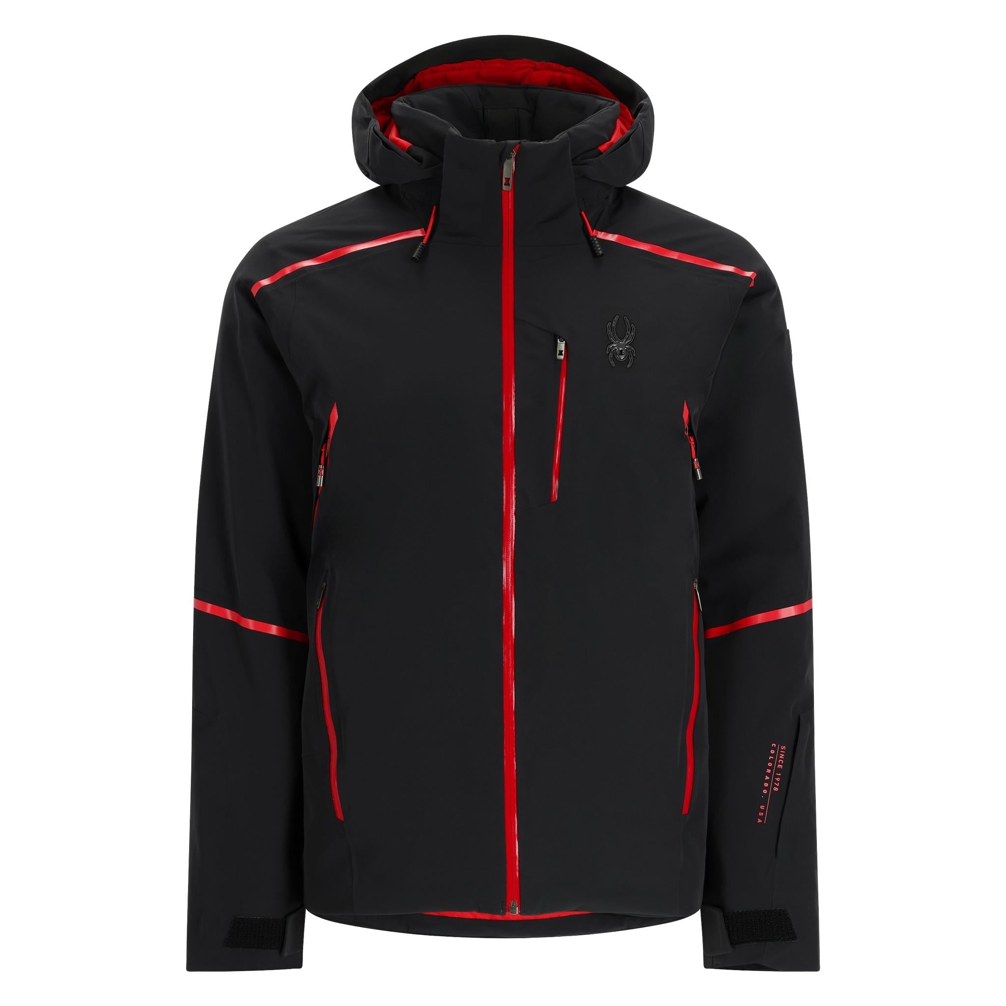 Mens Vanqysh Insulated Jacket - Black – Spyder Australia