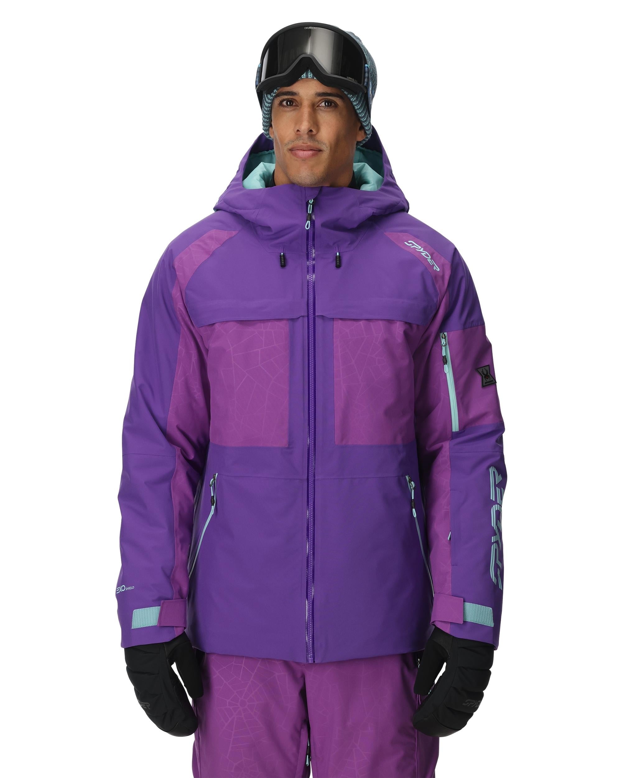 Mens Lift Jacket - Deep Purple