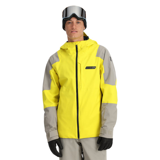 Mens Taos Shell Jacket - Acid Yellow