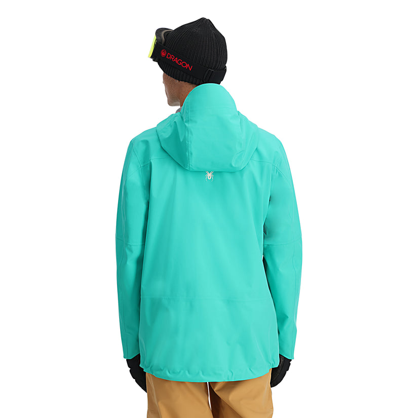 Jagged Shell Jacket - Teal Green
