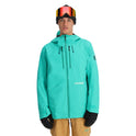 Jagged Shell Jacket - Teal Green