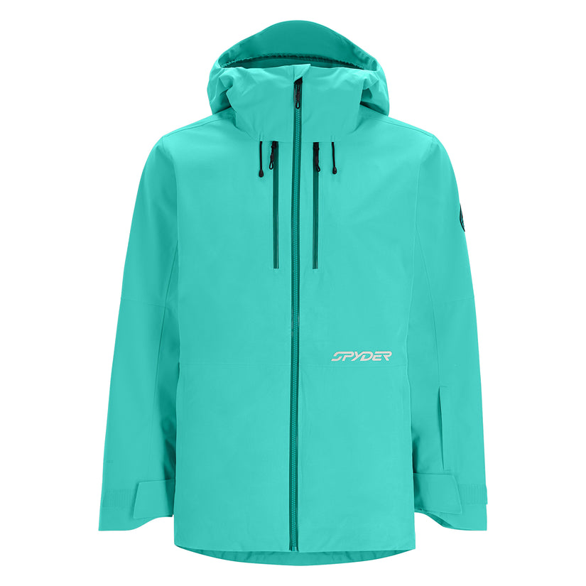Jagged Shell Jacket - Teal Green
