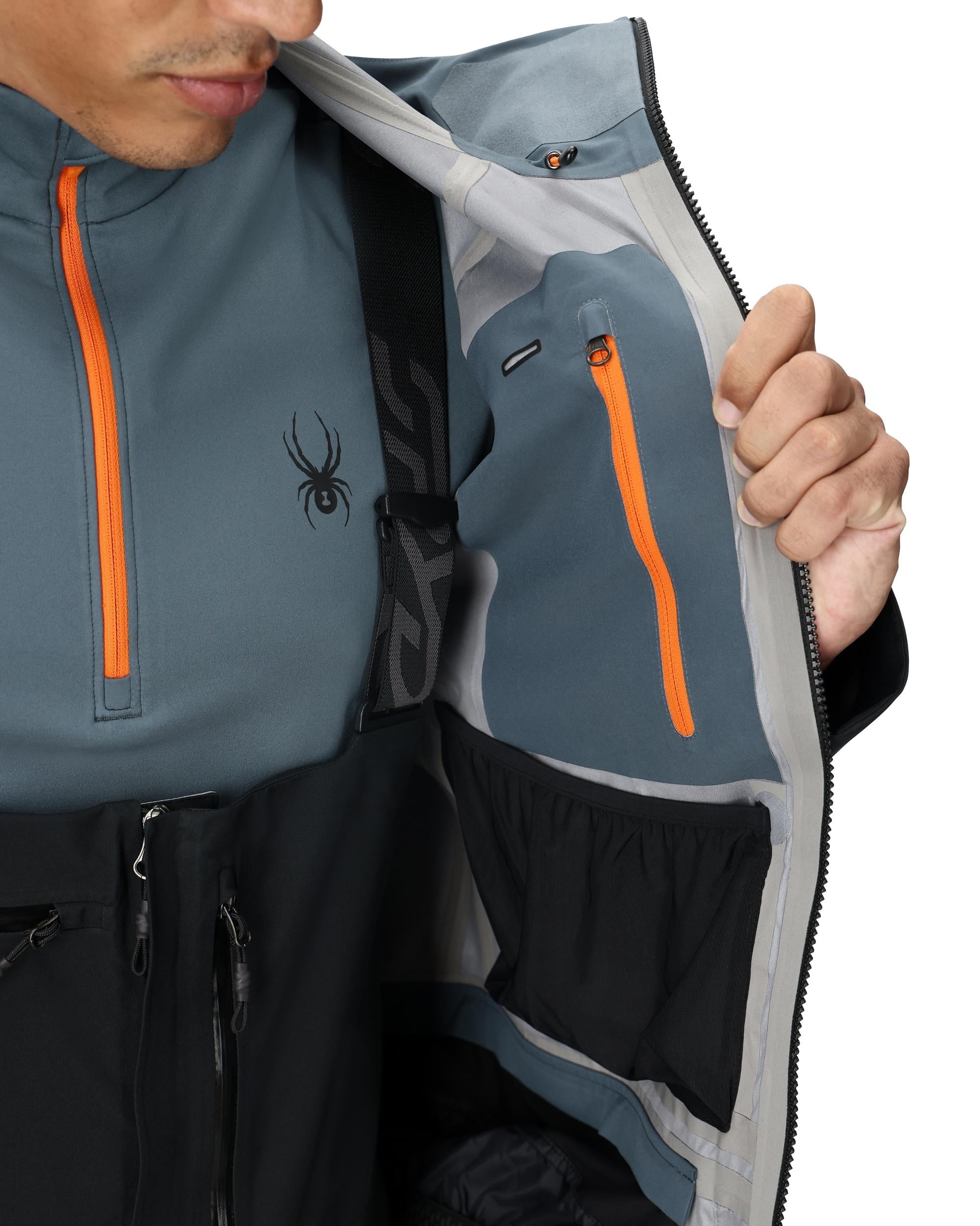 Mens Sanction Shell Jacket - Slate Blue