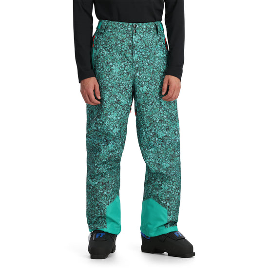 Mens Seventy Pants - Maple Haze Teal Green