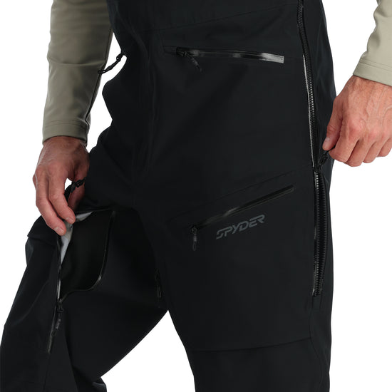 Mens Sanction Shell Bib - Black