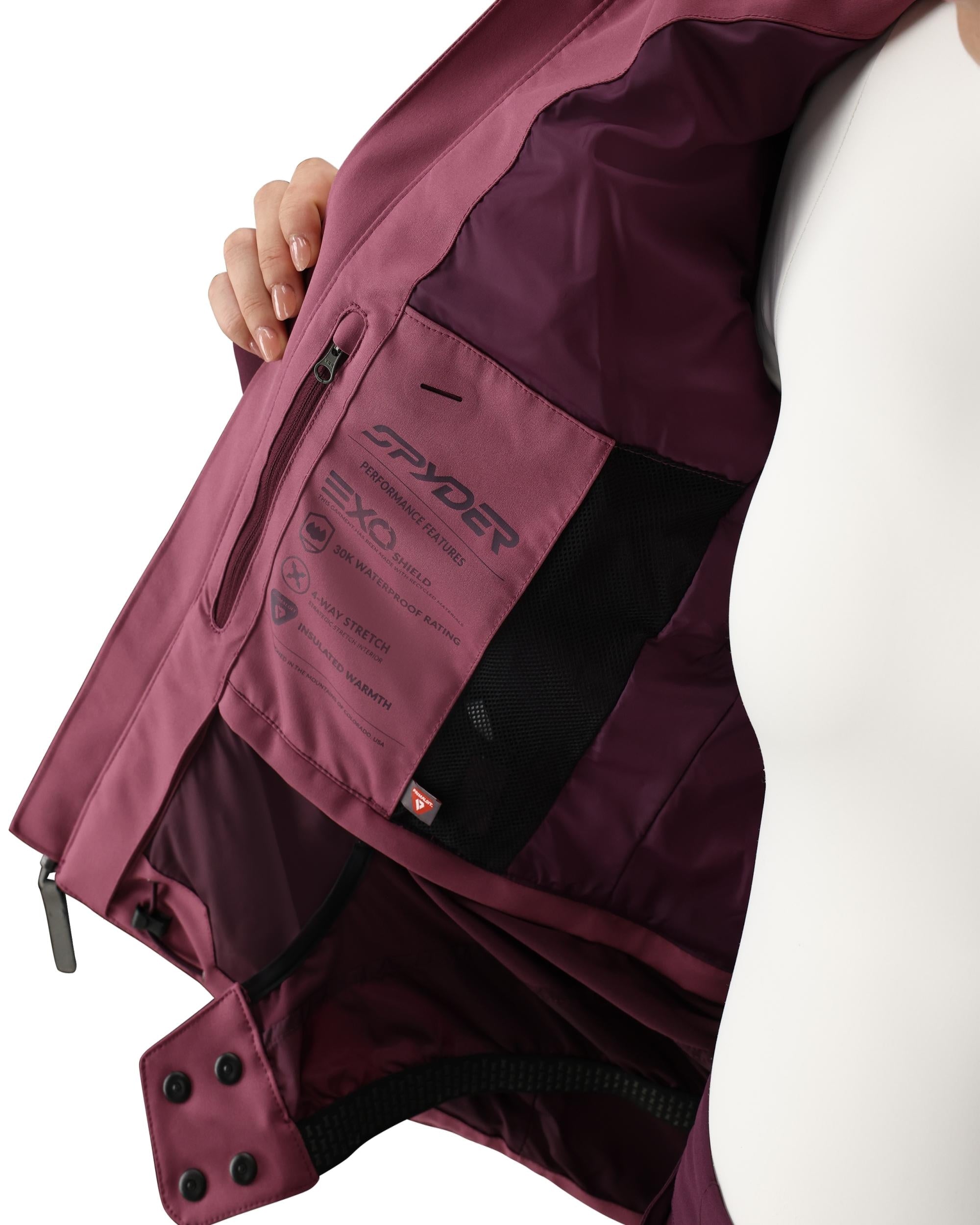 Womens Schatzi Jacket - Acai