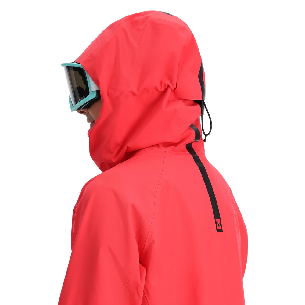 Womens Solitaire Shell Jacket - Prism Pink – Spyder Australia