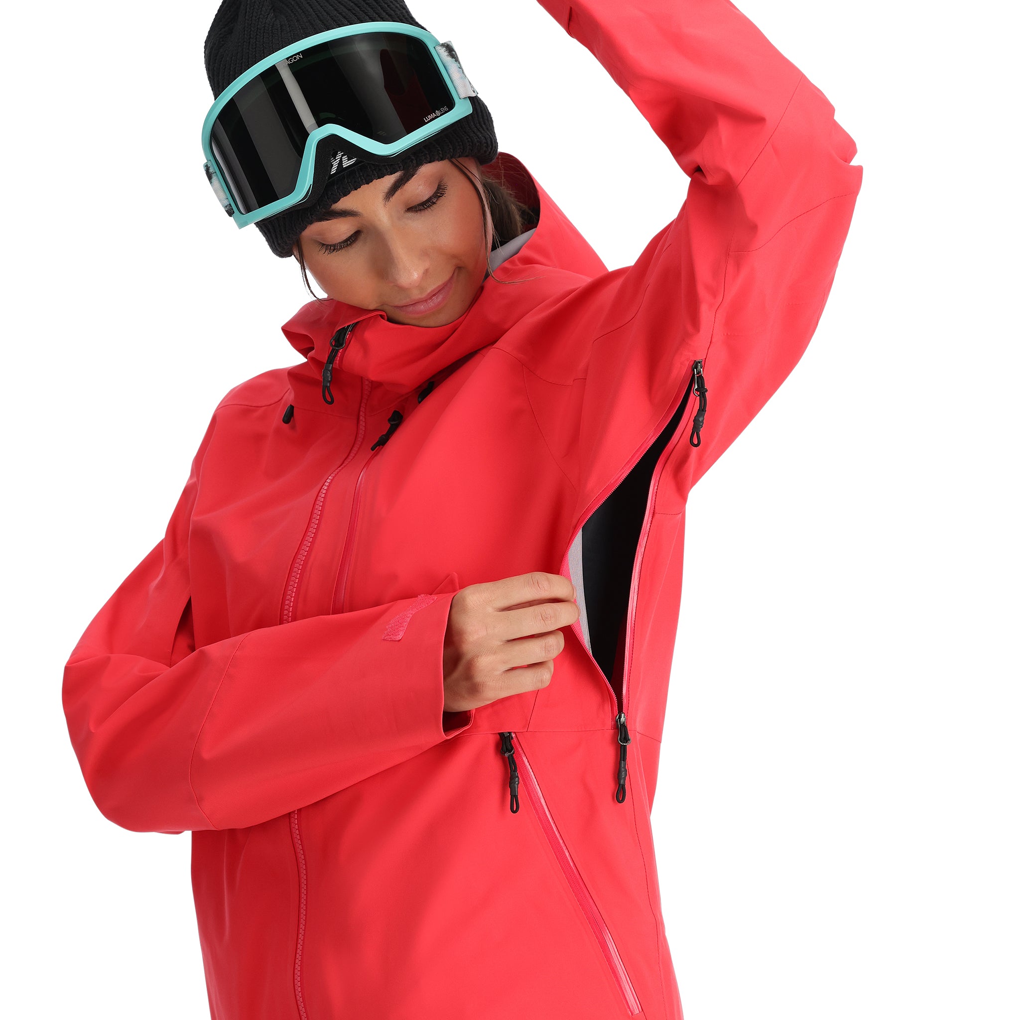 Solitaire Shell Jacket - Prism Pink