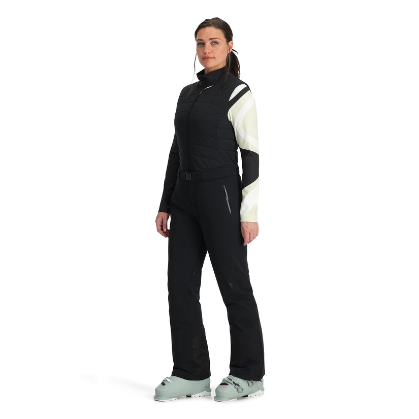 Womens On Piste Bib - Black