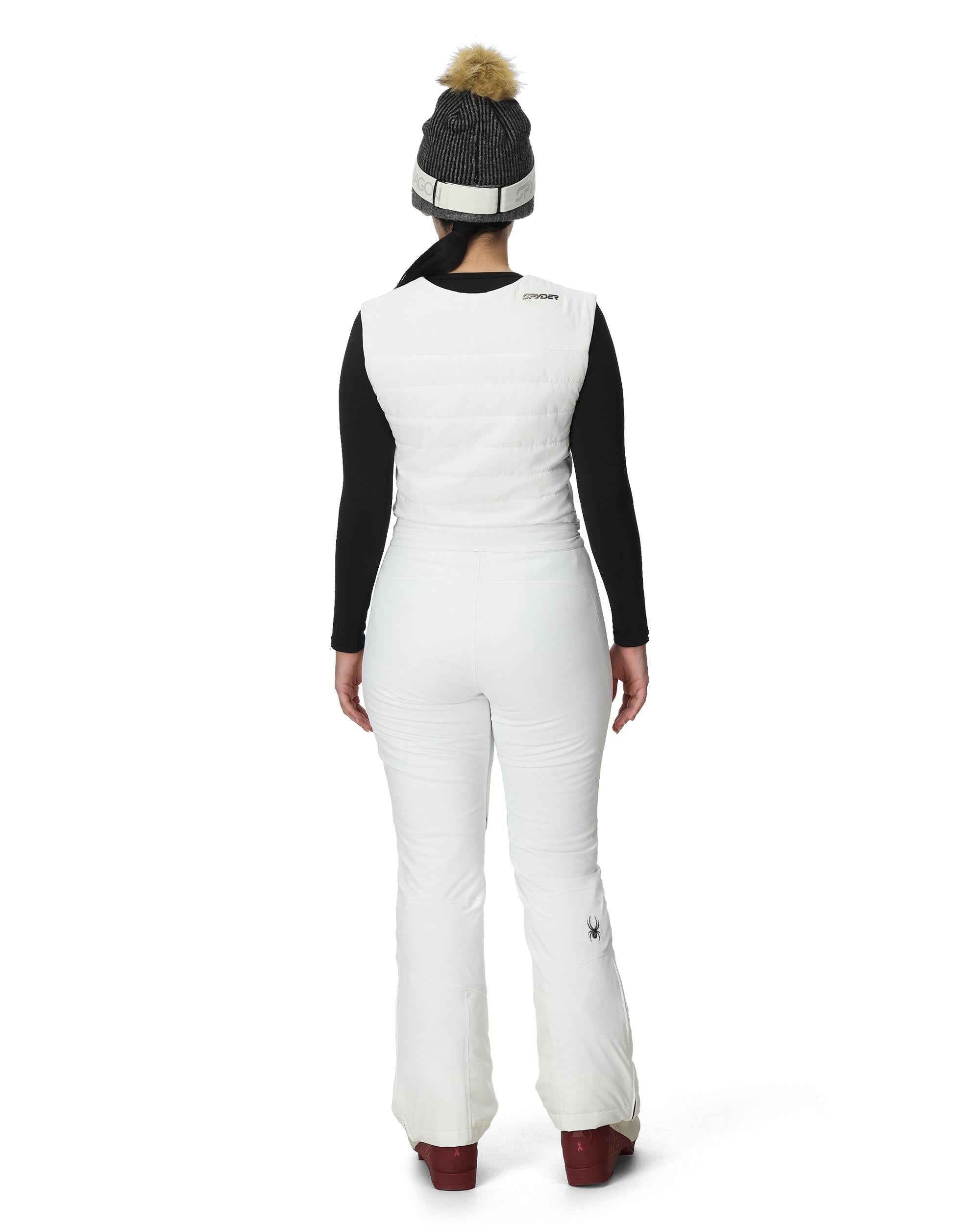 Womens On Piste Bib Pants - White