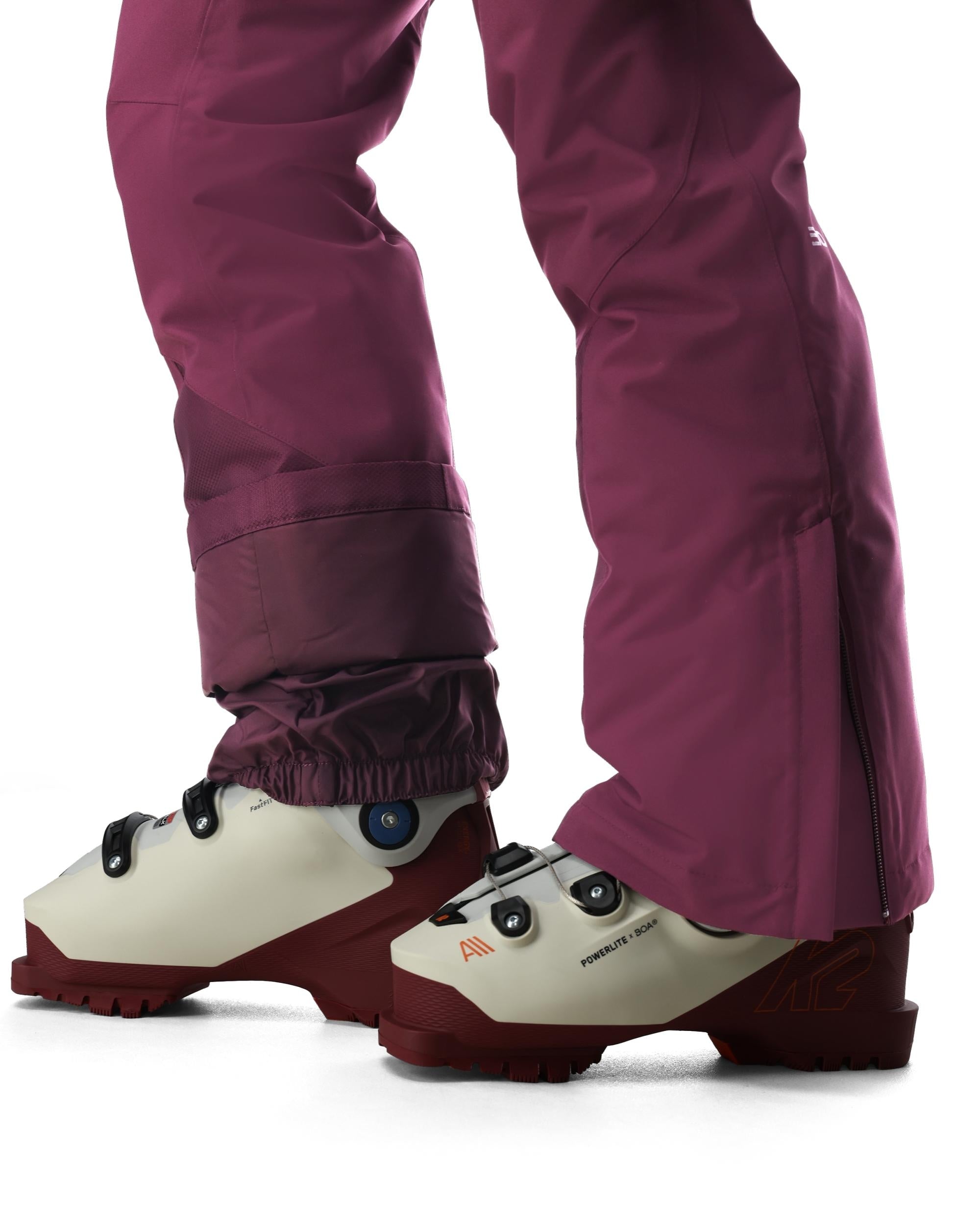 Womens Winner Pants Lengths - Plum