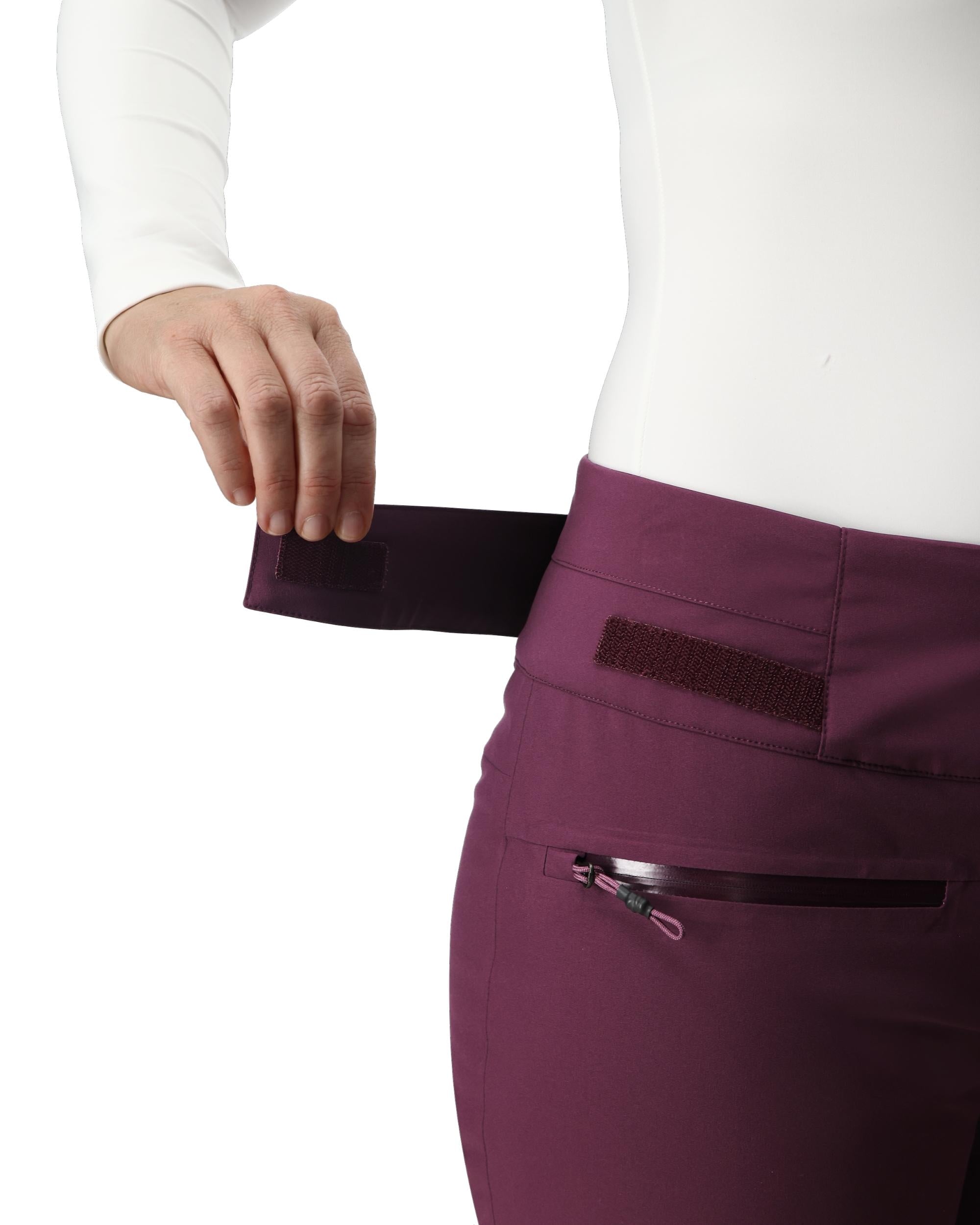 Womens Winner Pants Lengths - Plum