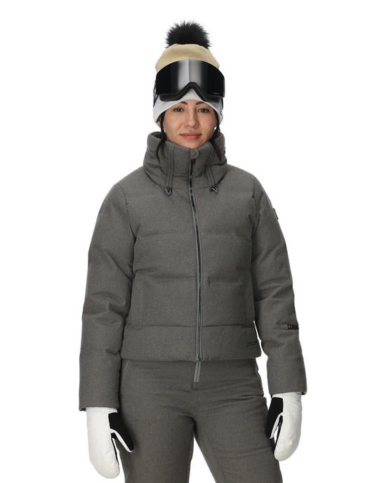 Womens Falline Down Jacket - Storm Melange