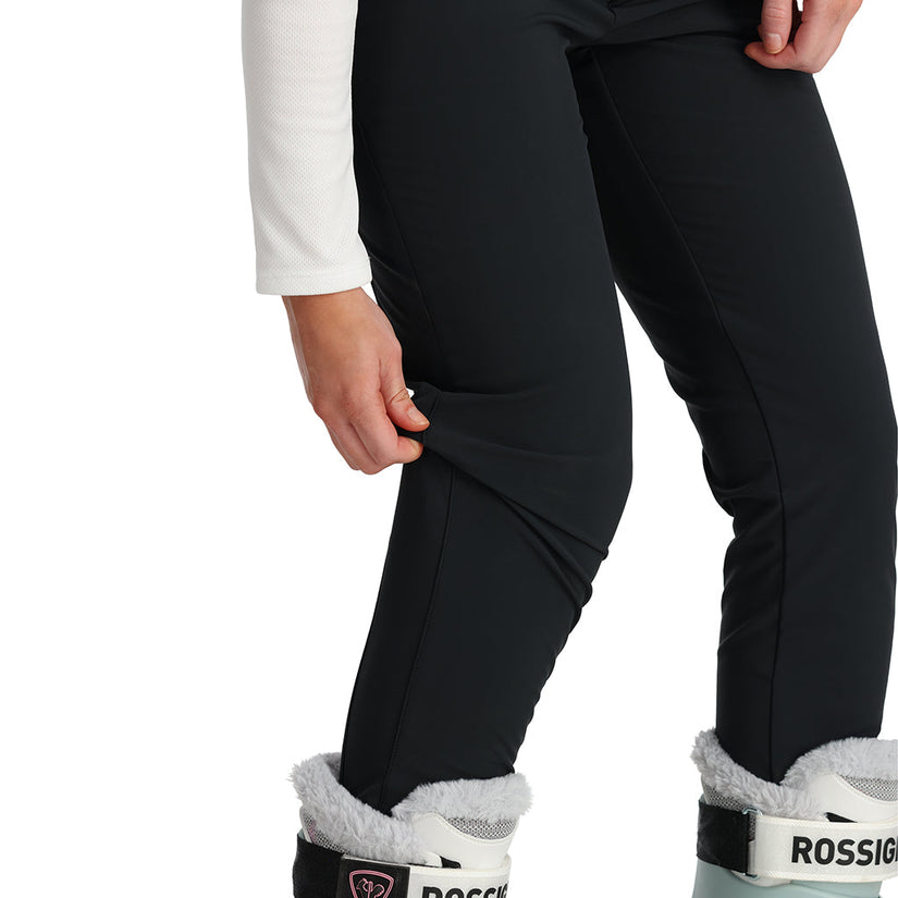 Womens Painted On Softshell Pants - Black (2023)