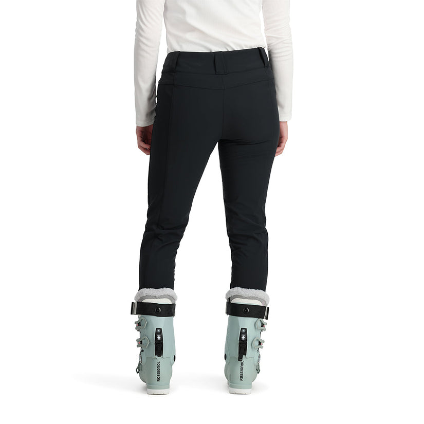 Womens Painted On Softshell Pants - Black (2023)