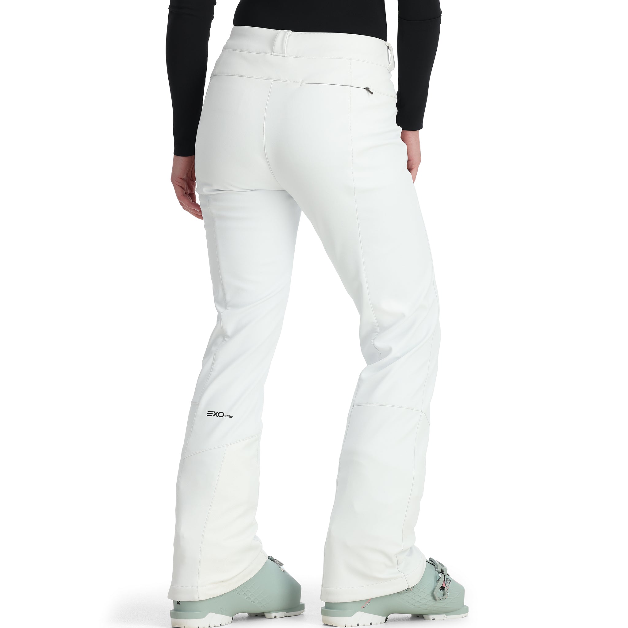 Womens Womens Orb Softshell Pants - White
