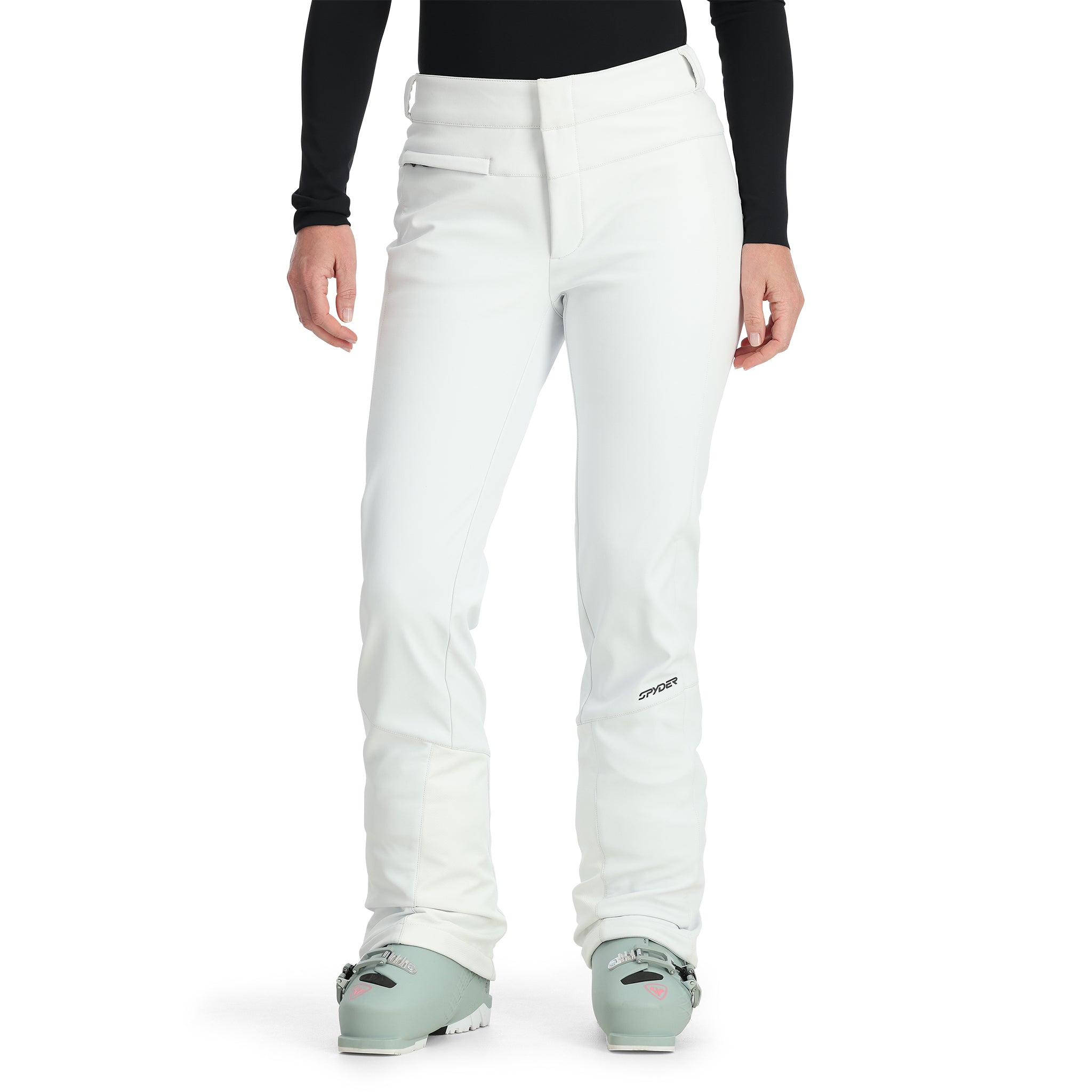 Womens Womens Orb Softshell Pants - White