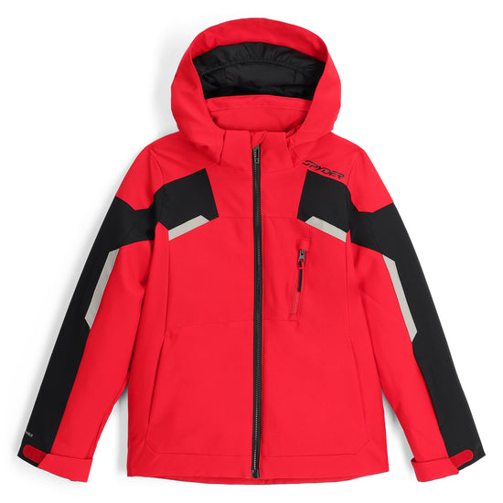 Boys Leader Jacket - Spyder Red