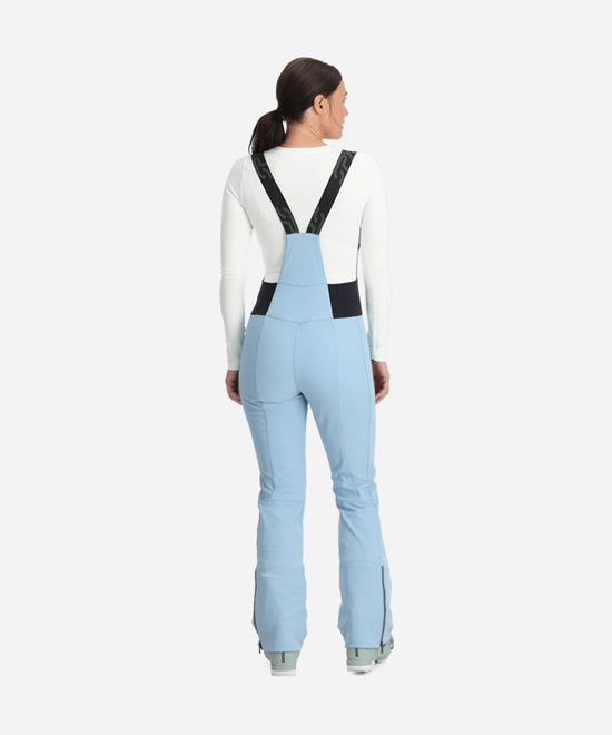 Womens Strutt Bib Softshell Pants - Blue Drift