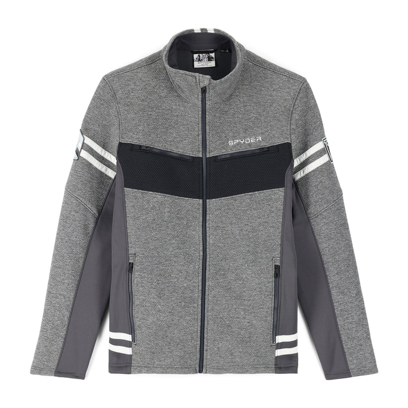 Mens Wengen Encore Full Zip - Ebony Black (FA22)