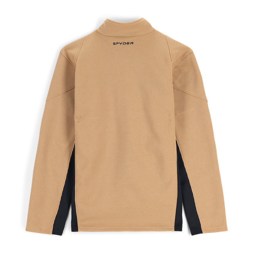 Mens Bandit Hybrid Half Zip - Tannin