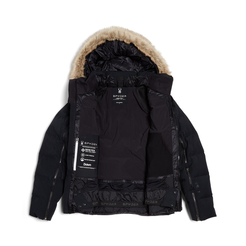Womens Falline Faux Fur - Black (FA22)
