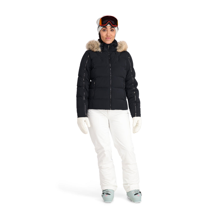 Womens Falline Faux Fur - Black (FA22)