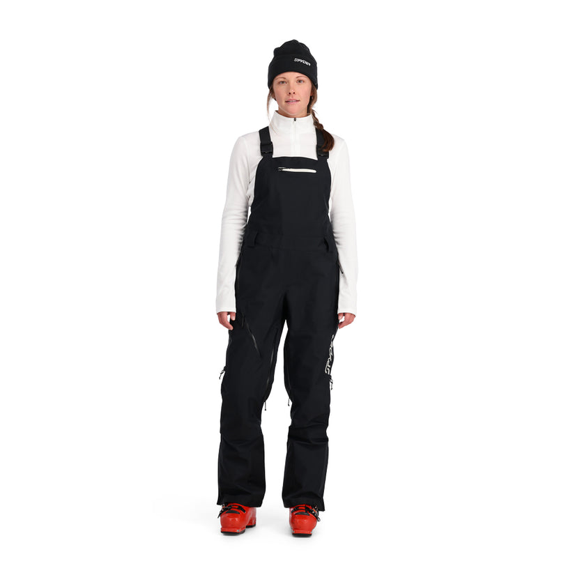Womens Solitaire Bib  - Black (FA22)