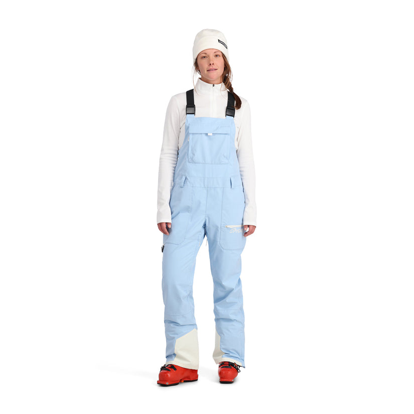 Womens Terrain Bib - Powder Blue High Voltage (FA22)